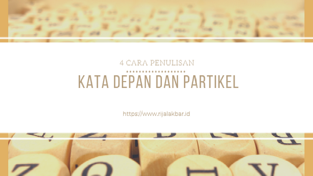 Klitik kata depan dan awalan dan partikel