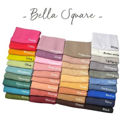 jual jilbab grosir jilbab murah hijab grosir hijab murah Hijab Bella Square Hijab Segiempat Pollycotton Jual Hijab Segiempat Potton