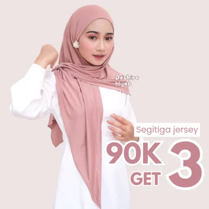 Hijab Murah Segitiga Instan Jersey Super Jilbab Segitiga Jilbab Instant Jersy