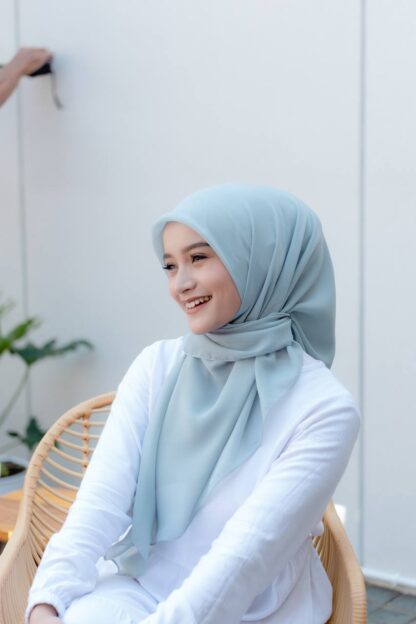 Pusat Grosir Hijab Murah - Plain Square Hijab Segiempat Polos Polycotton