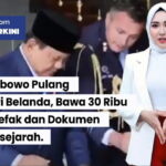 Prabowo Bawa Pulang 30 Ribu Artefak, Fosil, dan Dokumen Indonesia yang Selama Ini Disimpan Belanda