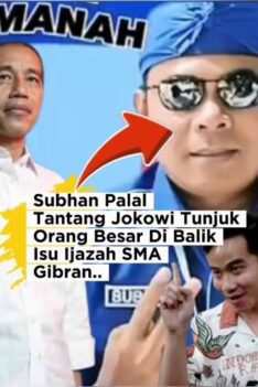 Dalang Isu Ijazah SMA Gibran Demokrat. Subhan Palal Minta Jokowi Sebut Dalang Isu Ijazah SMA Gibran. Demokrat Dalang Isu Ijazah