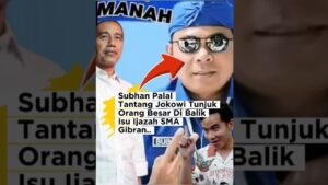 Dalang Isu Ijazah SMA Gibran Demokrat. Subhan Palal Minta Jokowi Sebut Dalang Isu Ijazah SMA Gibran. Demokrat Dalang Isu Ijazah