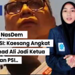 Dari Partai Nasdemn Kini Gabung PSI dan Jadi Ketua Harian, Ahmad Ali Mengaku Belum Pamitan ke Surya Paloh