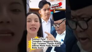 Gugatan 125 Triliun Subhan Palal Gagal Total! Teman Kuliah Gibran Buka Suara