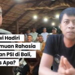 Jokowi Hadiri Pertemuan Rahasia dengan PSI di Bali