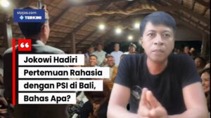 Jokowi Hadiri Pertemuan Rahasia dengan PSI di Bali