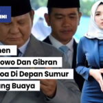 Prabowo dan Gibran Kenang Pahlawan Revolusi. Momen Prabowo Dan Gibran Berdoa Di Depan Sumur Lubang Buaya