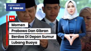 Prabowo dan Gibran Kenang Pahlawan Revolusi. Momen Prabowo Dan Gibran Berdoa Di Depan Sumur Lubang Buaya