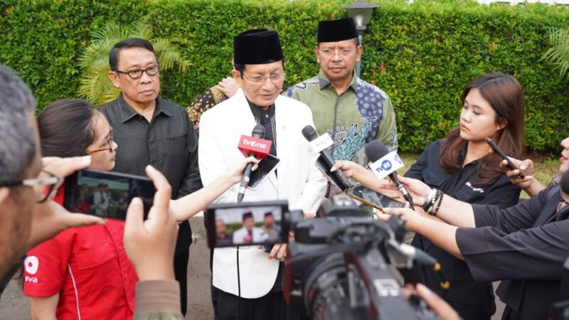 SIPJOS.COM - Menteri Agama Nasaruddin Umar Tanggapi Tayangan Ponpes Lirboyo di Trans7