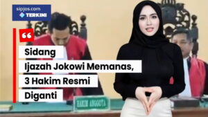 Gugatan Ijazah Jokowi Berlanjut, 3 Hakim Resmi Diganti. Sidang Kasus Ijazah Jokowi Memanas 3 Hakim Resmi Diganti
