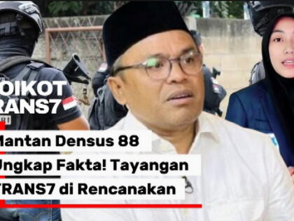 sipjos.com - BoikotTRANS7: Densus88 Ungkap Fakta Trans7 Serang NU Lewat Tayangan. Terungkap Trans7 Jalankan Operasi Sistematis Hancurkan NU