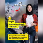 Amerika Gagal Serang Iran! Kapal Induk Terbakar 200 Tentara Terluka AS Malu Besar