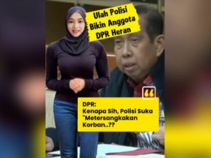 Anggota DPR Heran! Kenapa Sih Polisi Suka Metersangkakan Korban? DPR Heran Polisi Suka Metersangkakan Korban