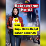 Balasan Iran Ke-83: Iran, Hanjurkan Depot Bahan Bakar, Dan Hajar Habis Jet Tempur AS