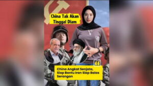China Tak Akan Biarkan AS Seenaknya China Dukung Iran China Masuk Arena! China Resmi Dukung Iran, Siap Balas AS dan Israel