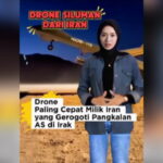 Drone siluman Iran Hadid-110, Drone Paling Cepat Milik Iran yang Gerogoti Pangkalan AS di Irak