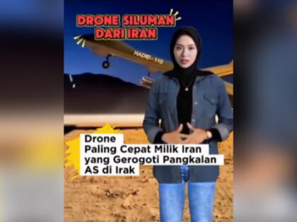 Drone siluman Iran Hadid-110, Drone Paling Cepat Milik Iran yang Gerogoti Pangkalan AS di Irak