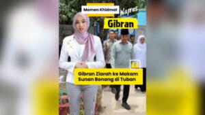 Gibran Di Dampingi Khofifah Dan Bupati Tuban Ziarah ke Makam Sunan Bonang - Gibran Ziarah ke Makam Sunan Bonang