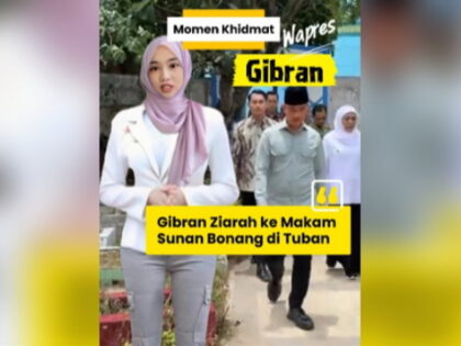 Gibran Di Dampingi Khofifah Dan Bupati Tuban Ziarah ke Makam Sunan Bonang - Gibran Ziarah ke Makam Sunan Bonang