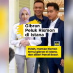Gibran Peluk Rismon di Istana: Inilah momen Rismon temui gibran di Istana dan diberi Parsel Besar
