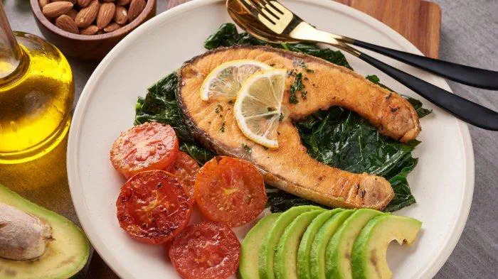 Ikan Salmon ikan tinggi protein dan omega-3