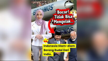 Indonesia Beli Rudal Supersonik BrahMos dari India. Diam-diam Indonesia Sudah Beli Rudal Supersonik BrahMos dari India