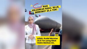 Iran Keluarkan Rudal Monster 23,6 Ton! Inilah Rudal Sejjil Iran yang Sikat Habis Markas AS