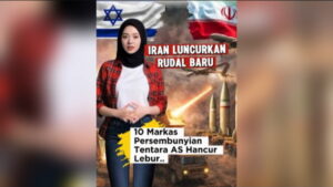 Iran Luncurkan Rudal Baru! 10 Persembunyian Tentara AS Hancur Lebur