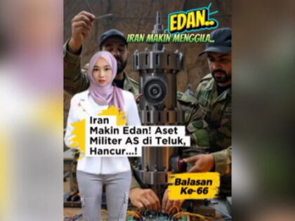 Iran Luncurkan Serangan ke-66: Iran Kirim Rudal ke Aset Militer AS di Teluk. Makin edan-edanan balasan kali ini