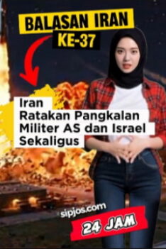 Iran Ratakan Pangkalan Militer Amerika Dan Israel Sekaligus Dalam Balasan Iran Gelombang Ke 37