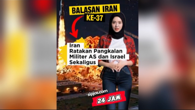 Iran Ratakan Pangkalan Militer Amerika Dan Israel Sekaligus Dalam Balasan Iran Gelombang Ke 37