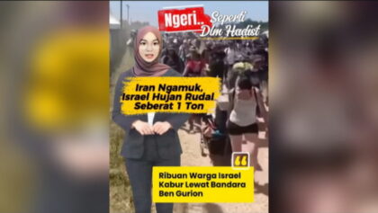 Israel Kembali Hujan Rudal Warga Israel Kabur Ke Bandara Hutan Dan Gunung-gunung Usai Iran Ngamuk Lagi
