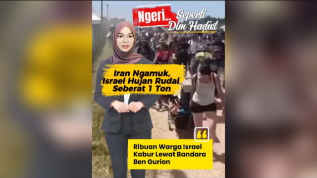 Israel Kembali Hujan Rudal Warga Israel Kabur Ke Bandara Hutan Dan Gunung-gunung Usai Iran Ngamuk Lagi