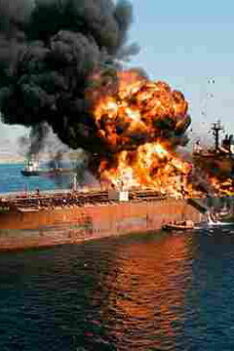 Kapal Mussafah 2 Meledak di Selat Hormuz, 3 WNI Hilang, Tim Gabungan Lakukan Pencarian