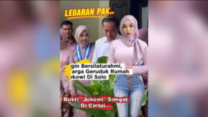 Kediaman Jokowi di Solo Diserbu Warga yang Ingin Bersilaturahmi