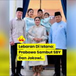 Prabowo Sambut Jokowi Dan SBY Lebaran Di Istana