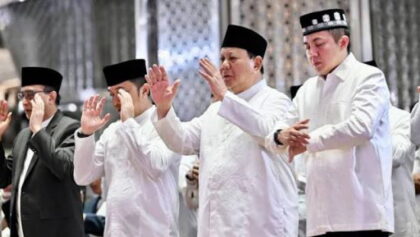 Prabowo Takbiran di Medan, Salat Idulfitri di Aceh Tamiang: Prabowo Pilih Rayakan Lebaran di Tanah Rencong