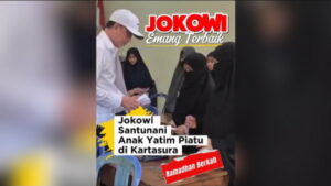 Ramadhan Berkah! Jokowi Beri Santunan Ke Anak Yatim - Jokowi Santuni Anak Yatim Piatu Di Kartasura