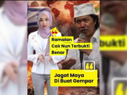 Ramalan Cak Nun Tentang Iran-Israel Ternyata Benar - Terbukti Ramalan Cak Nun Iran-Israel Ternyata Benar