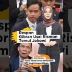 Respon Gibran Usai Rismon Minta Maaf Ke Jokowi! Gibran: Ramadan Bulan Baik Saling Memaafkan