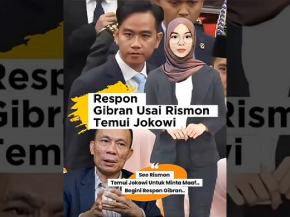 Respon Gibran Usai Rismon Minta Maaf Ke Jokowi! Gibran: Ramadan Bulan Baik Saling Memaafkan