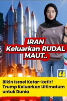 Rudal Maut Iran Keluar Israel Mulai Ketar-Ketir Trump Panik. Iran Keluarkan Rudal Canggih Khorramshahr-4 dan Rastakhiz