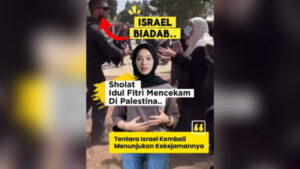 Sholat Idul Fitri Mencekam Di Palestina, Tentara Israel Lempar Gas Airmata Bubarkan Jemaah di Masjid Al-Aqsa Pakai Cara Ini