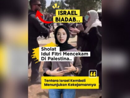 Sholat Idul Fitri Mencekam Di Palestina, Tentara Israel Lempar Gas Airmata Bubarkan Jemaah di Masjid Al-Aqsa Pakai Cara Ini