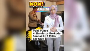 Simulator Kuda Polri Seharga Rp 1 Miliar.