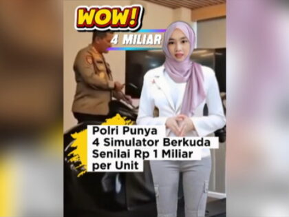 Simulator Kuda Polri Seharga Rp 1 Miliar.
