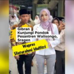 Wapres Gibran, Silaturahmi Idulfitri ke Pondok Pesantren Walisongo, Sragen