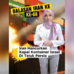 Balasan Iran ke-88, Rudal Iran Hancurkan Kapal Israel di Teluk Persia
