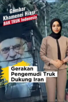 Dubes Iran Terharu! Gambar Ali Khamenei Hiasi Bak Truk Indonesia